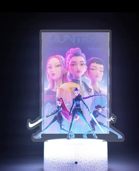 KPOP Demon Hunters All Characters LED Lamp