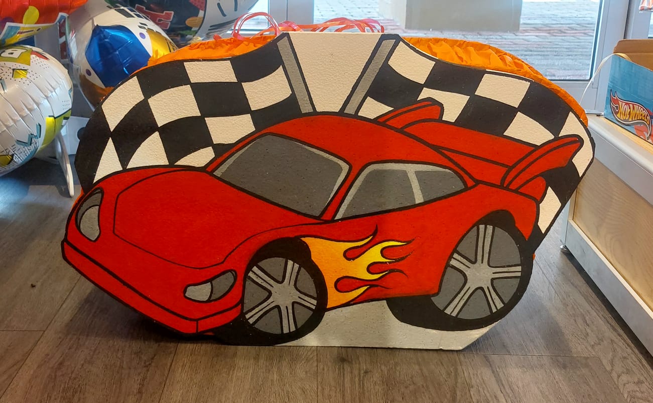 Racing Car Pinata | Preppy Kids Trinidad