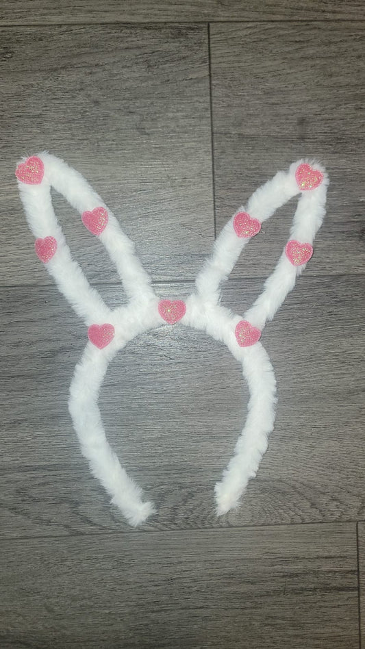Easter Bunny Ears Headband (White)
