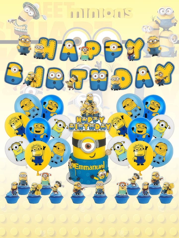 Minions Party Decorations