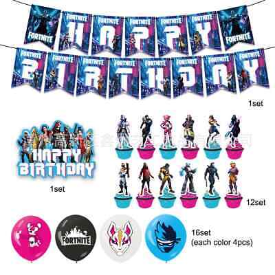Fortnite Season X Party Decorations  Package