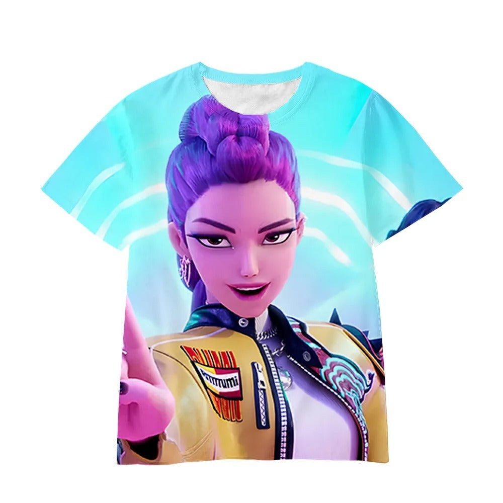 Kpop Demon Hunters Rumi 3D Tshirt