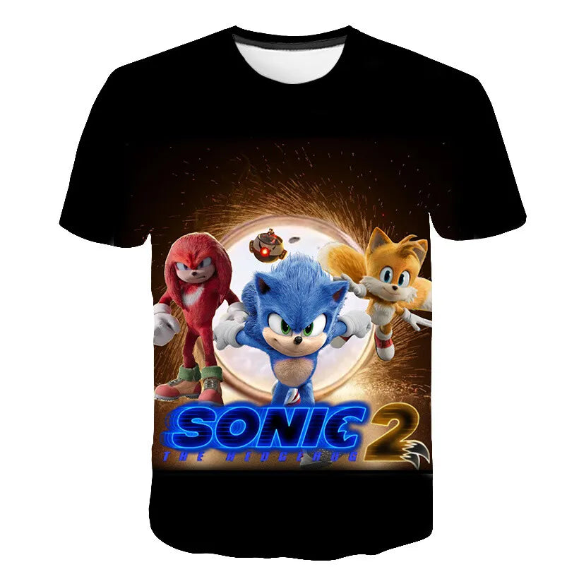 Sonic and Crew 3D  Tshirt