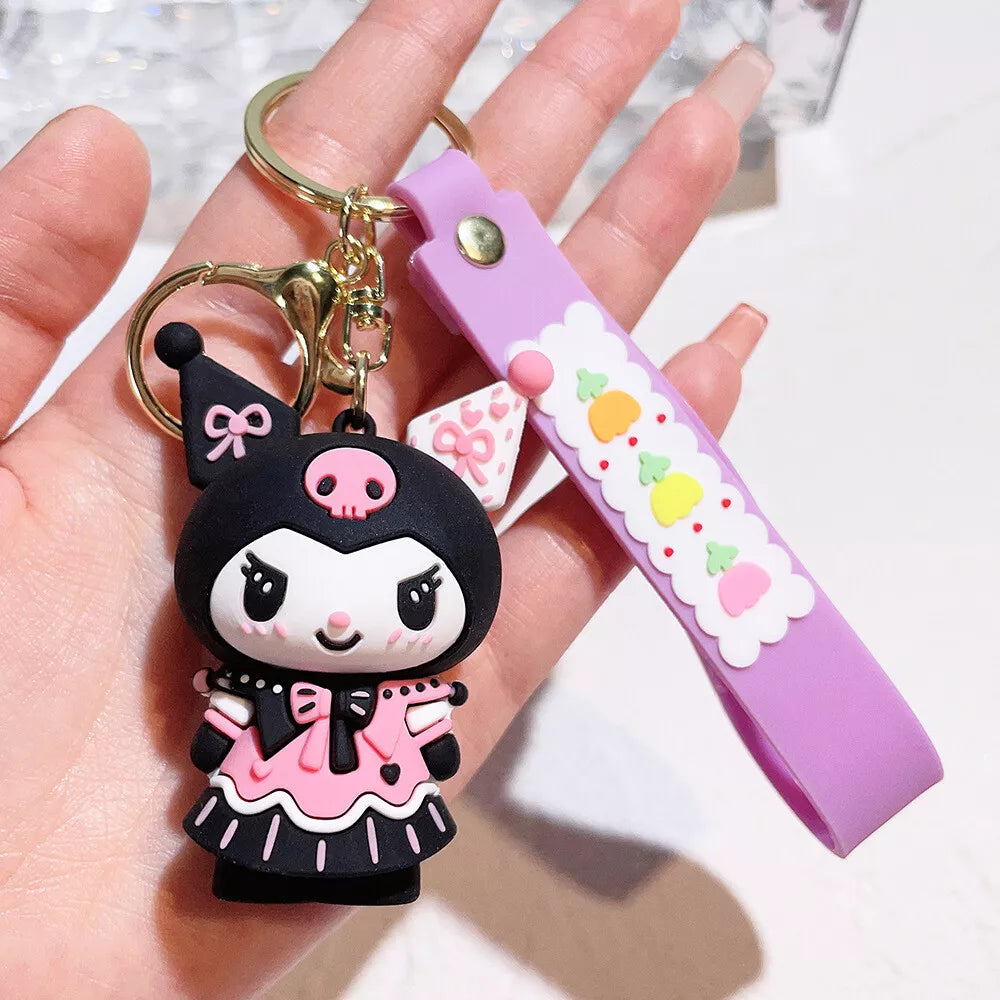 Sanrio Kuromi Key Chain Design 4