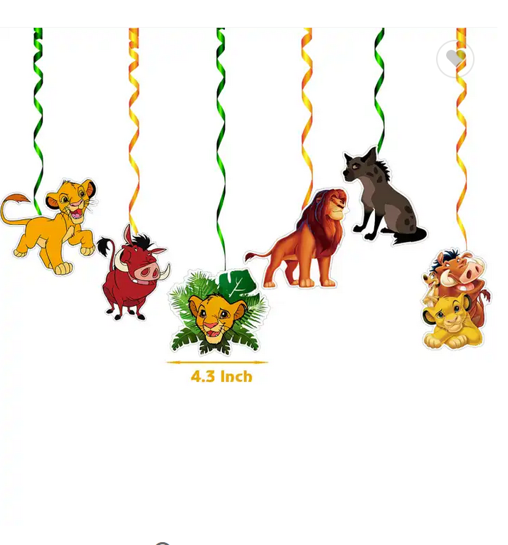Lion King Party Decorations Version 2