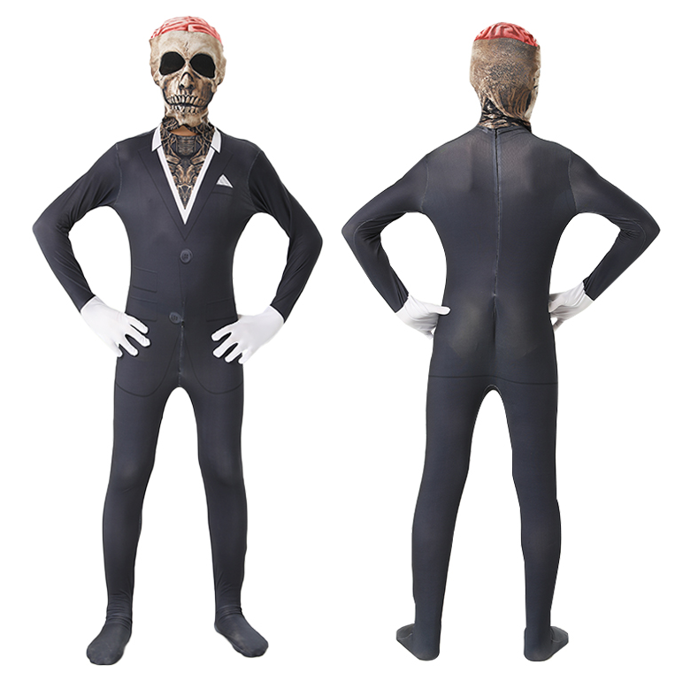 Halloween Skull Grim Reaper Cosplay Costume