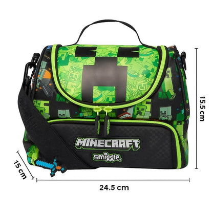 Smiggle Minecraft Creeper Lunch Bag