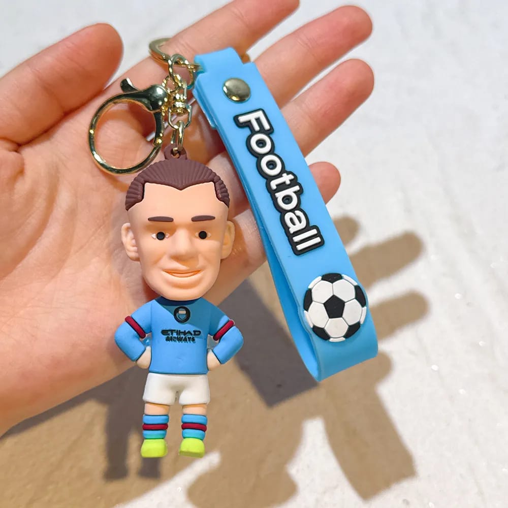 Football Haaland Keychain