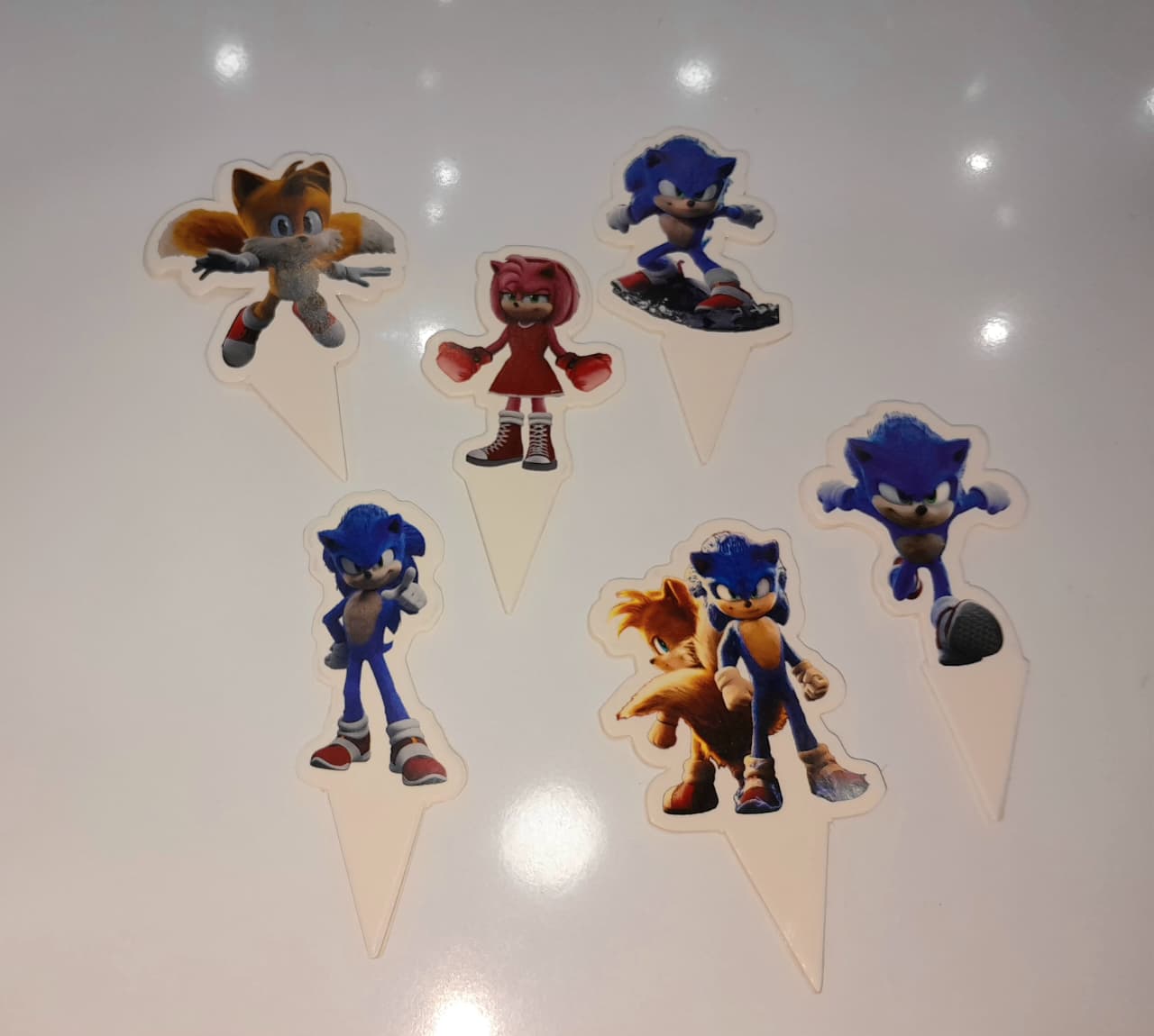Sonic 24pc Cupcake Toppers