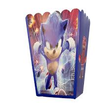 Sonic The Hedgehog 2 popcorn box