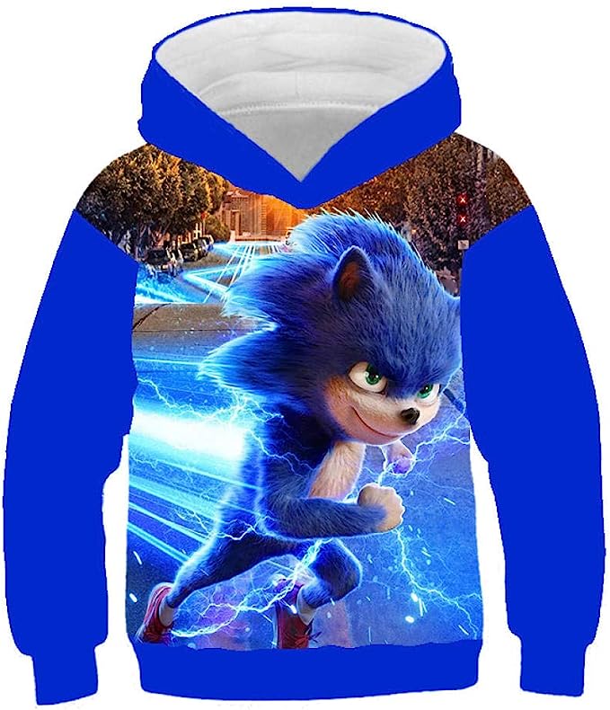 Sonic Dashing 3D Hoodie