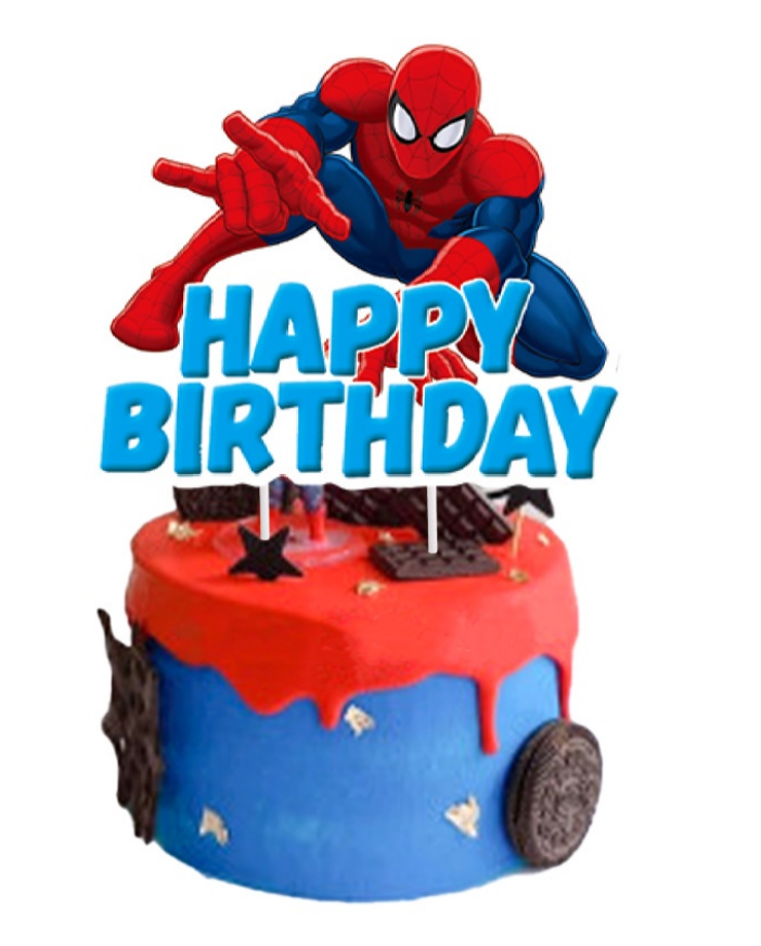 Spiderman Party Decoration Package with Swirls