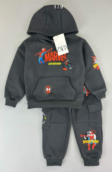 Zara Spiderman and Miles Cargo Tracksuit