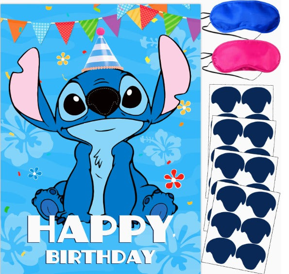 Pin The Nose on Stitch