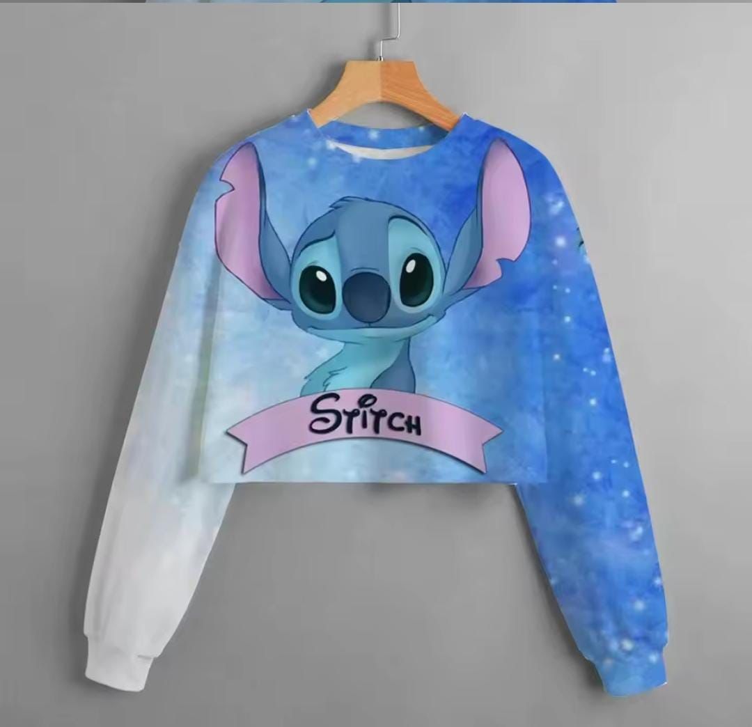 Stitch Cute Crop Top