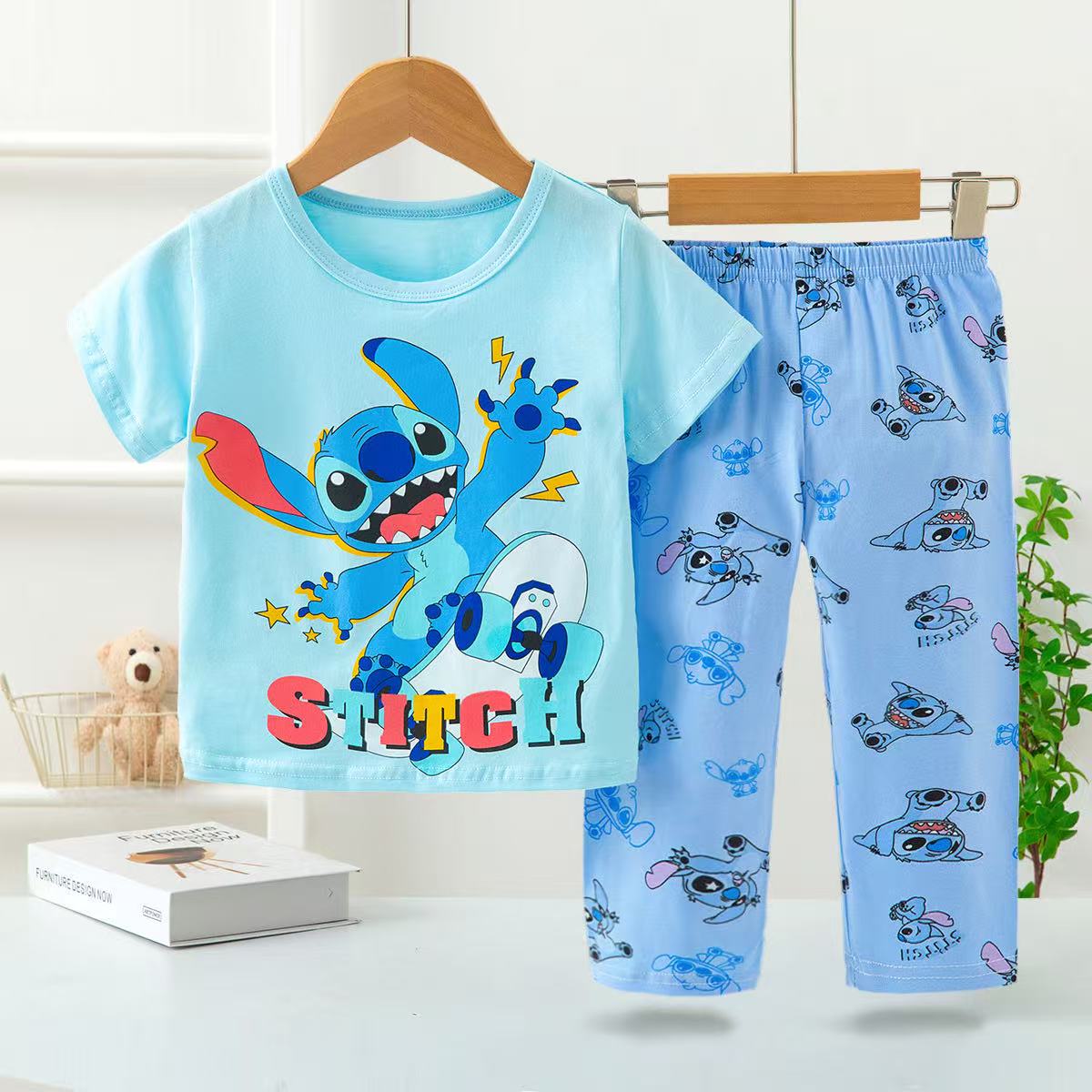 Stitch Skateboard Pajamas