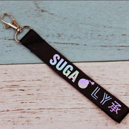 BTS BAND Lanyard Keychain