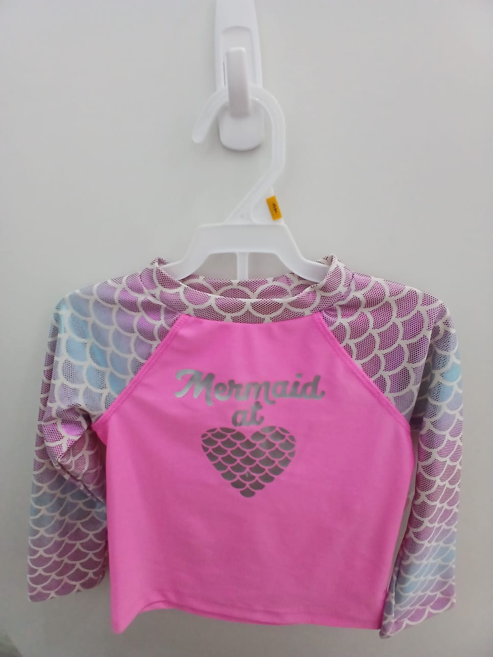 Mermaid at Heart pink Bathing Suit Set