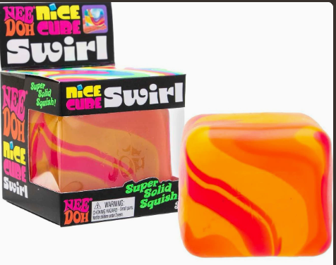 Schylling NeeDoh Nice Cube Swirl