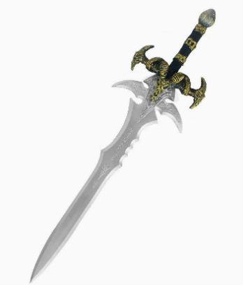 Frostmourne foam cosplay sword