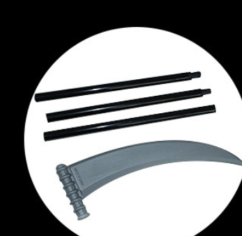 Kangaroo brand 40-inch collapsible plastic grim reaper scythe