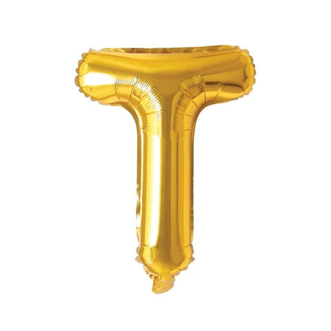 16" Letter T foil Gold
