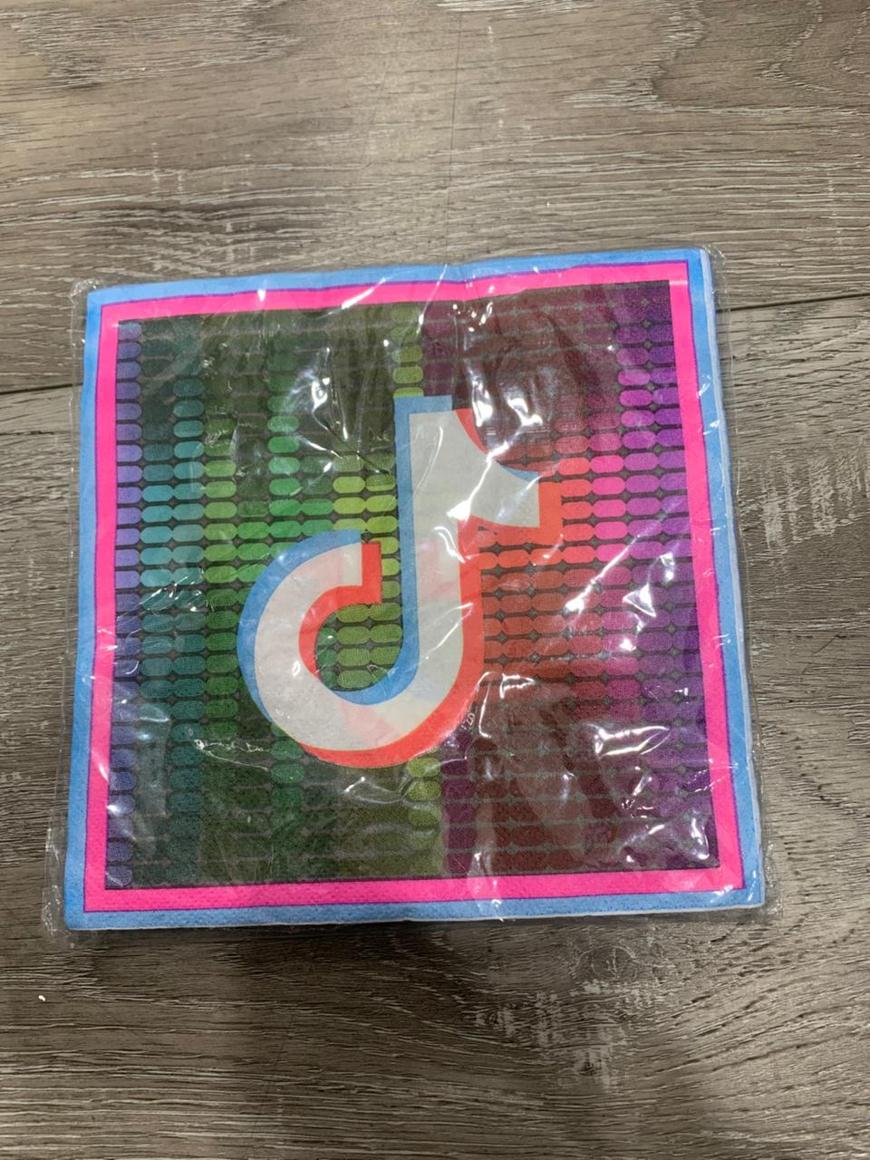 Tiktok Disco Party Napkins