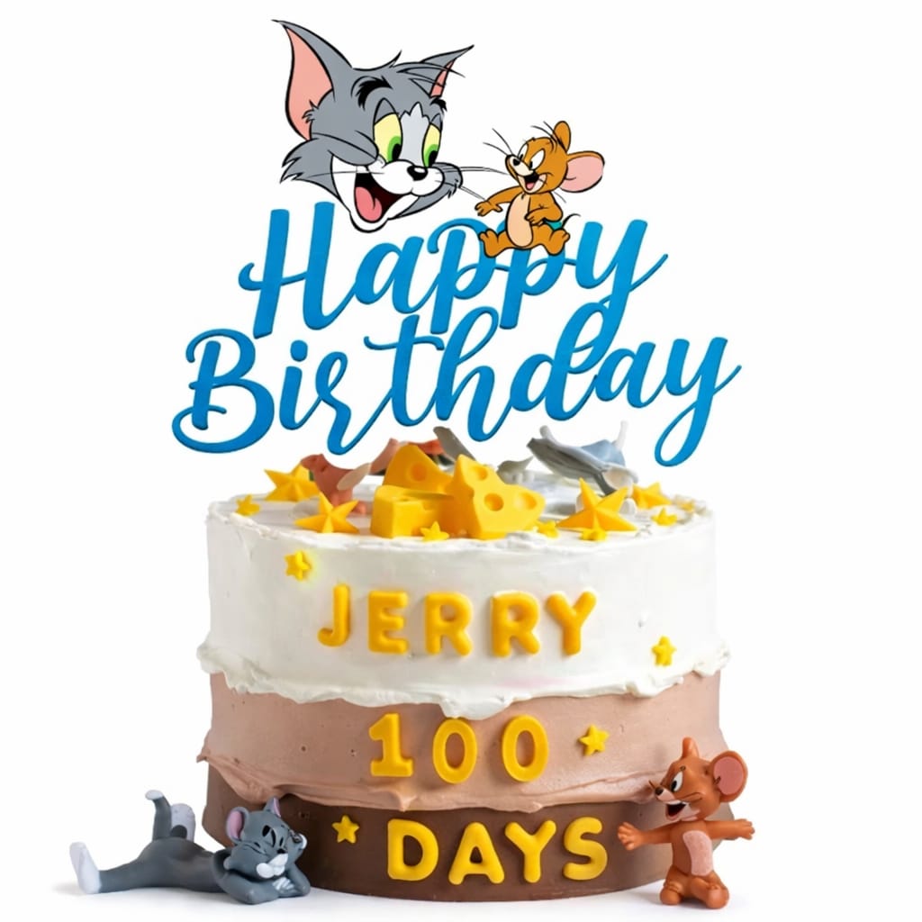 Tom and Jerry Cake Topper