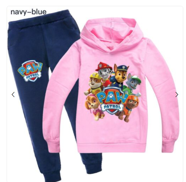 Paw Patrol Pink Track Suit - Preppy Kids (Grand Bazaar)