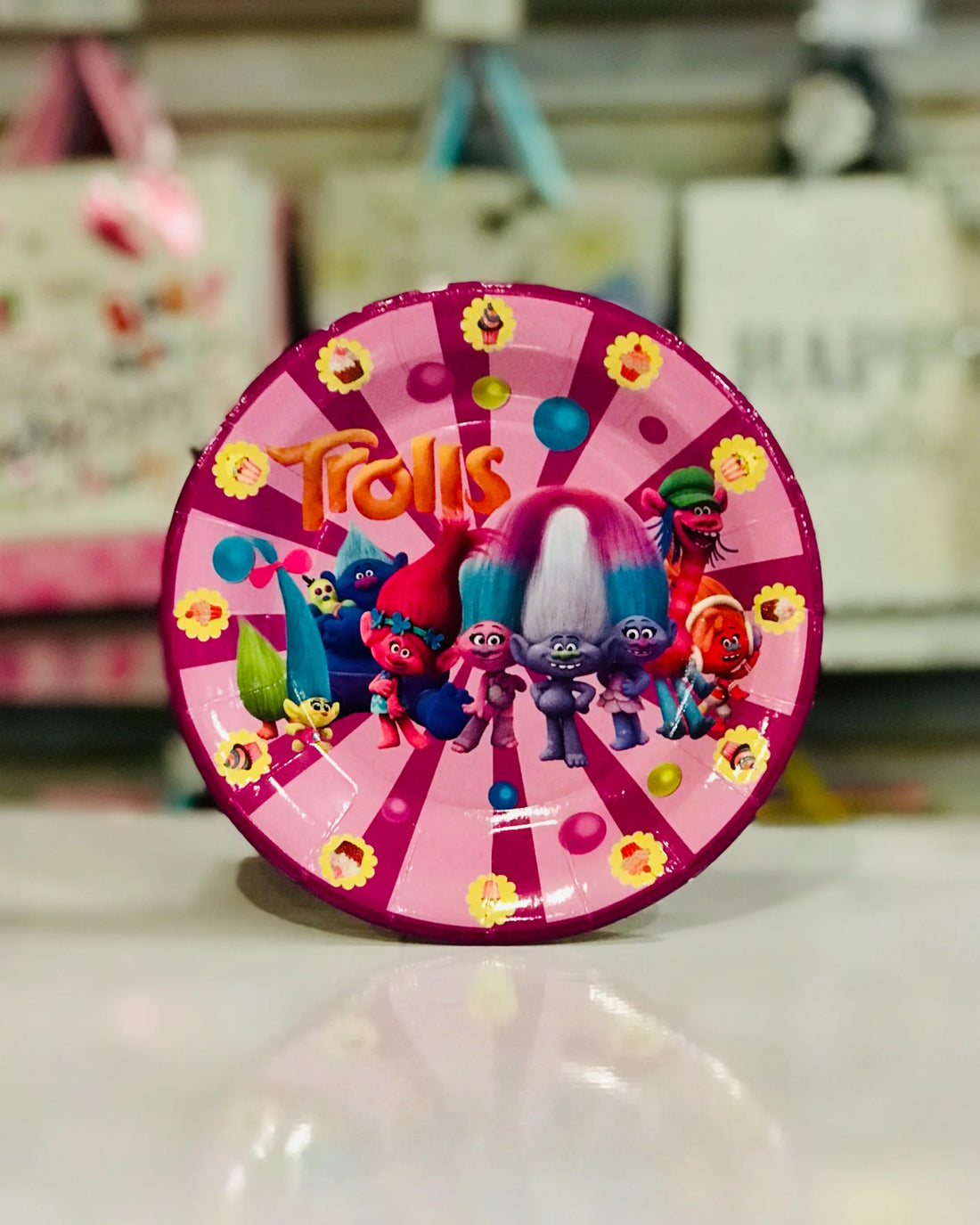 Trolls Party Plates (7&