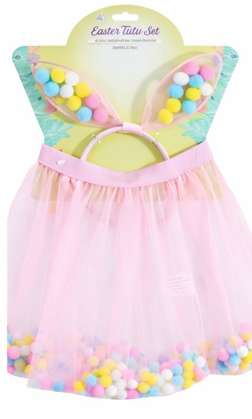 Easter POMPOM Tutu Set