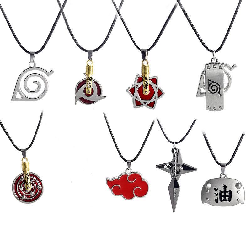 Naruto Anime Neckle Pendant (1 pc) - Preppy Kids (Grand Bazaar)