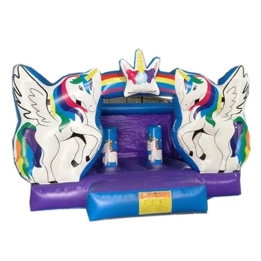 RENTAL Unicorn Bouncy Castle