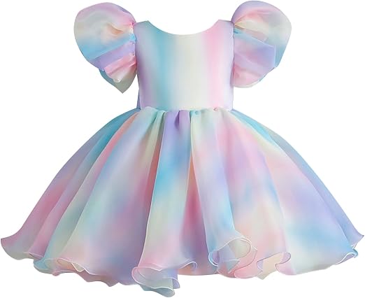 Rainbow Princess Dress