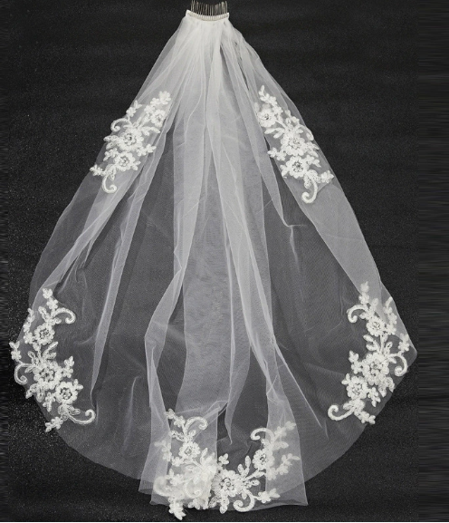 White Wedding Vail