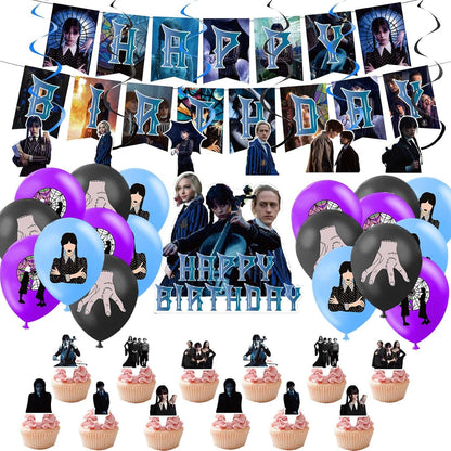 Wednesday Party Decoration Package Version 2