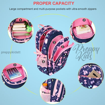 Weibo Girls Waterproof Backpack Set (3Pc) Backpack