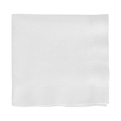 Premium Plain Napkins Bar Weddings Cocktails Disposable  (20pcs per pack)