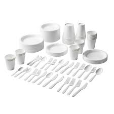 White Tableware Party Set