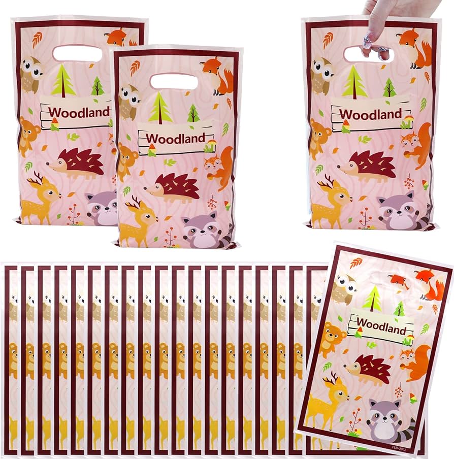 Woodland Party Loot Bags