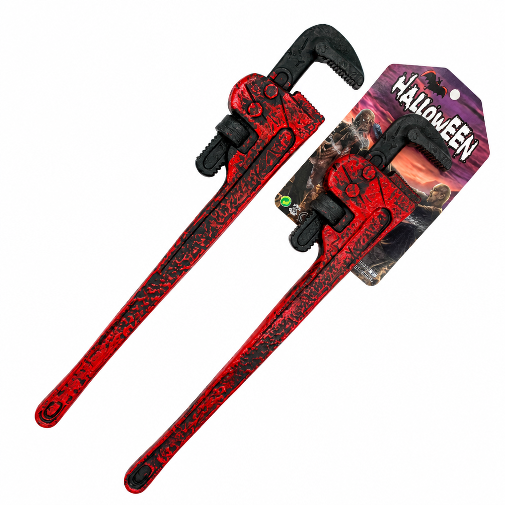 Pipe Wrench Halloween prop
