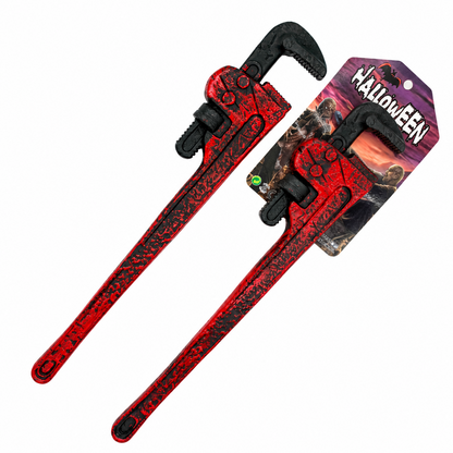 Pipe Wrench Halloween prop