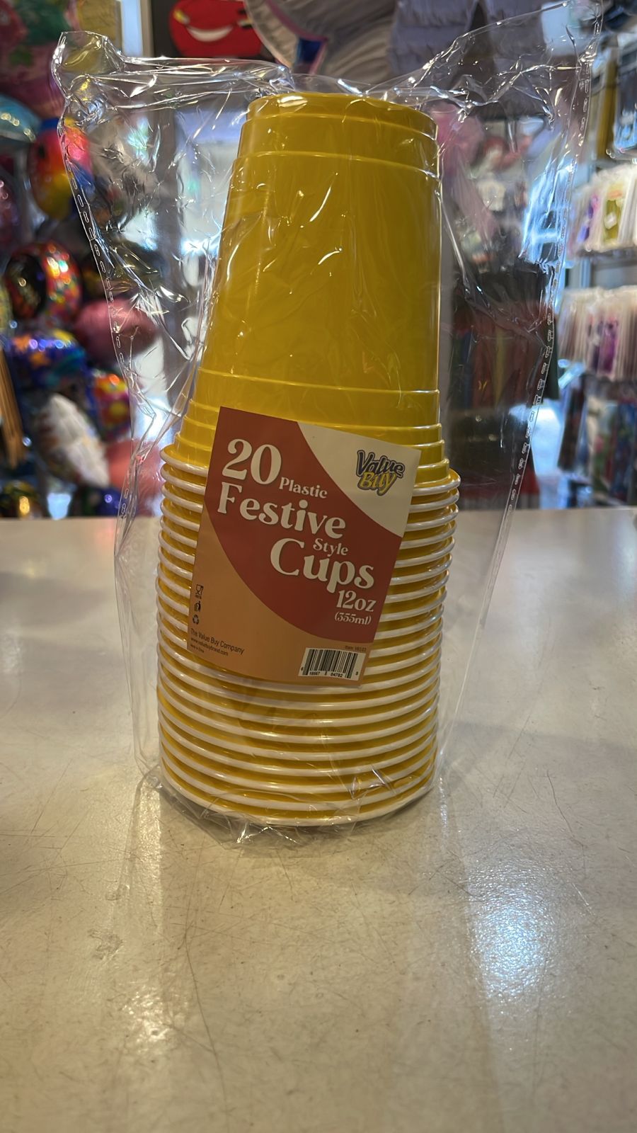 20 pc Elegant Cups 12oz (assorted)