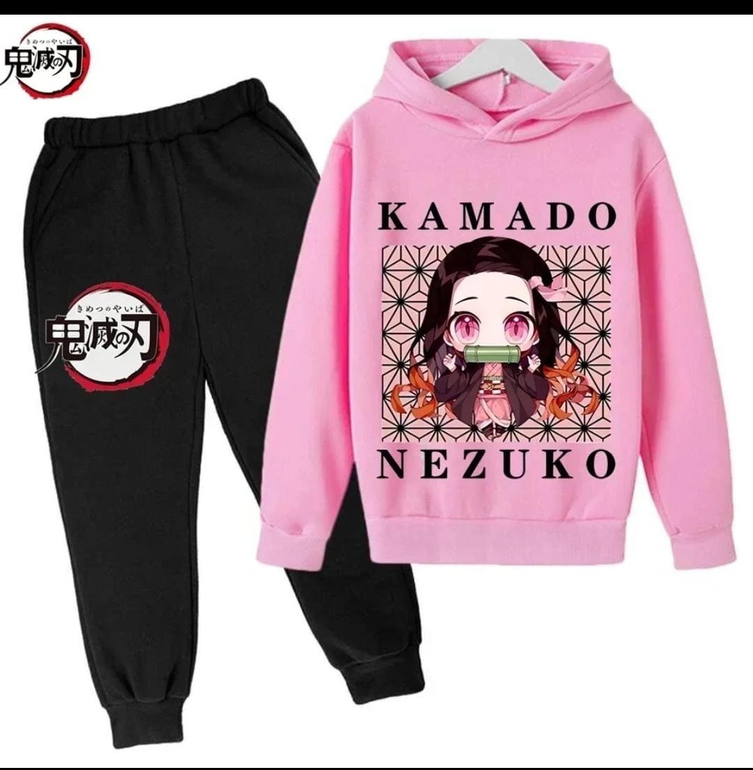 Demon Slayer Chibi Nezuko Track Suit (with pockets)