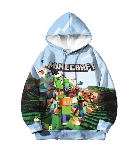 Minecraft Crew Hoodie (Zipper)