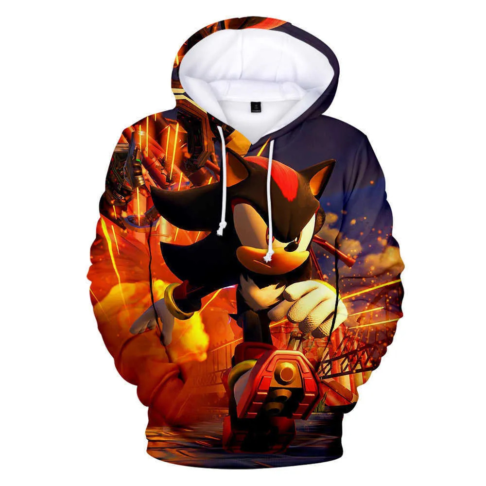 Shadow Sonic Zipper Hoodie