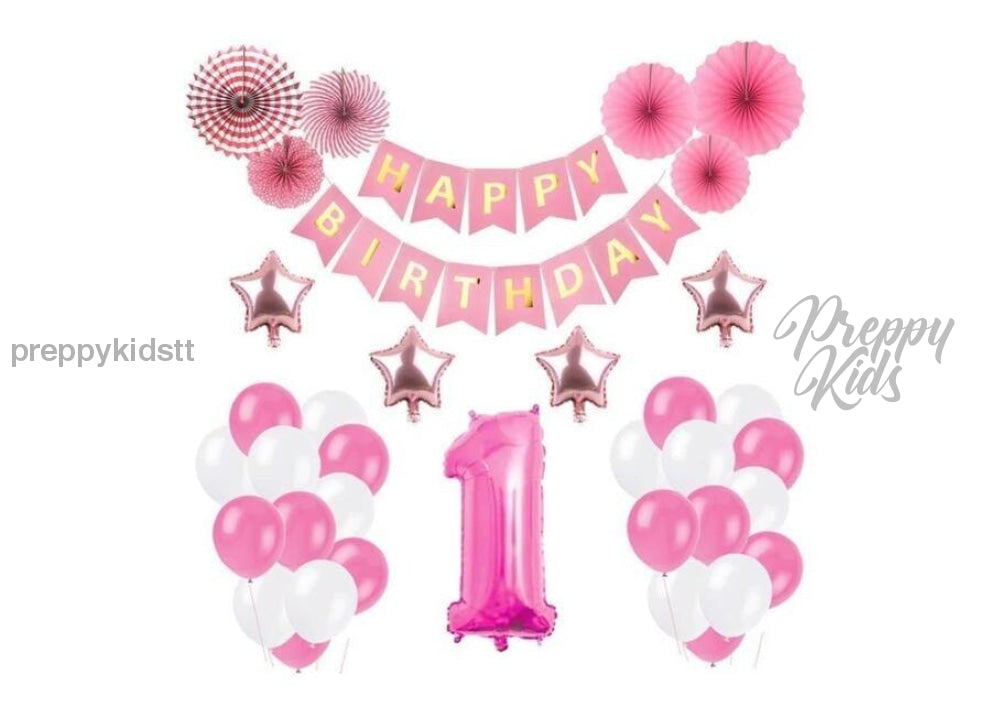 1St Birthday Girl Party Decorations