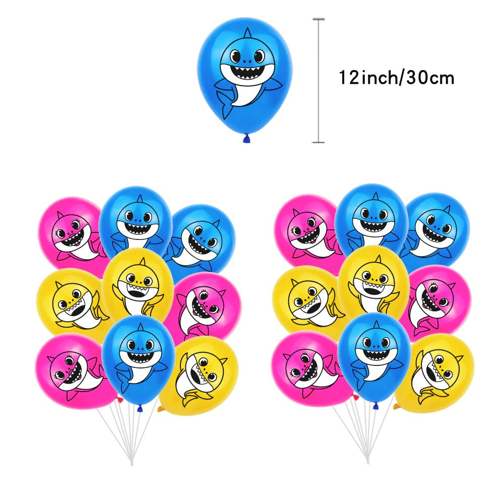 Baby Shark Party Lite birthday decorations package