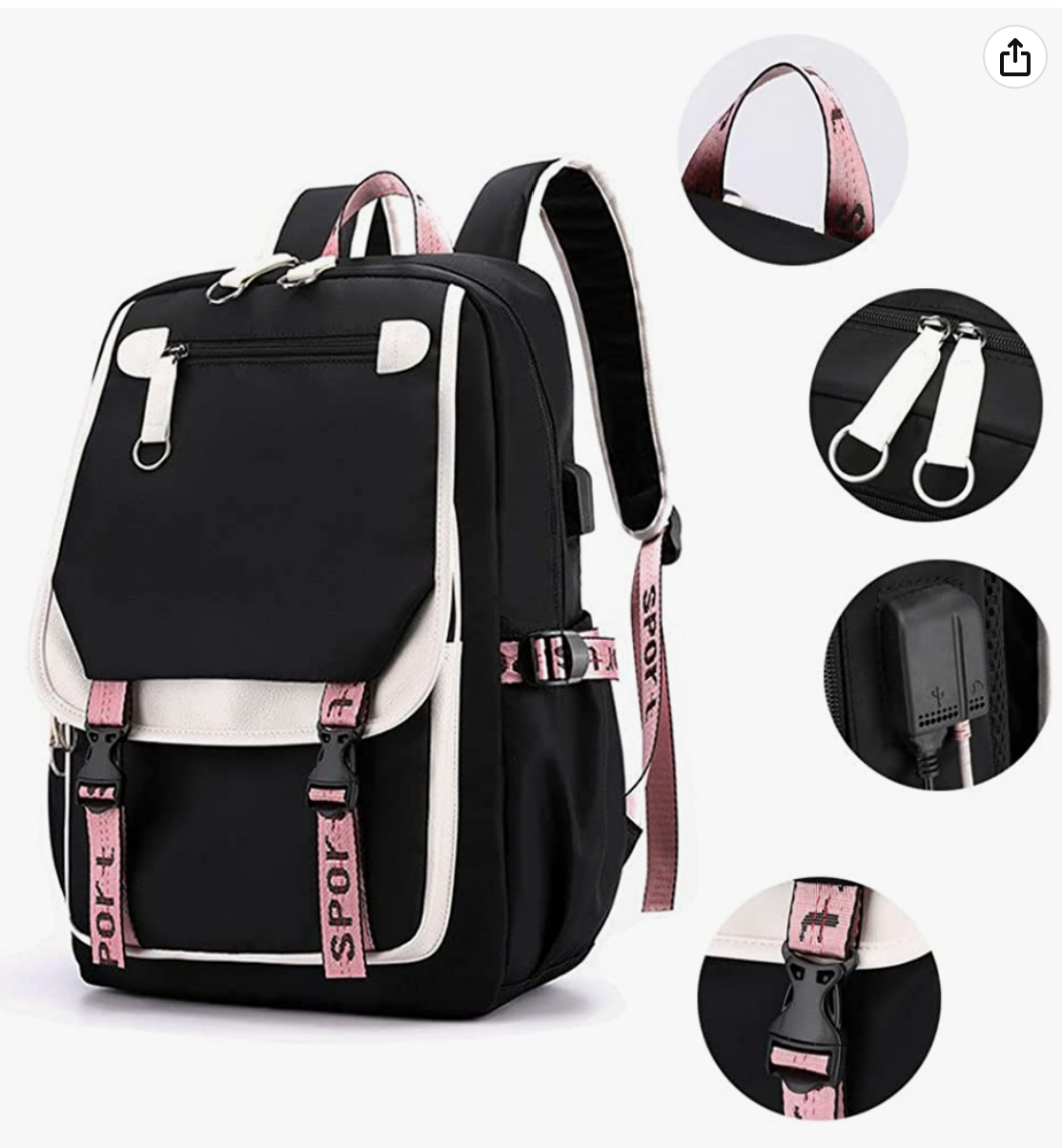 BTS HIGH QUALITY BOOKBAG - Preppy Kids (Grand Bazaar)