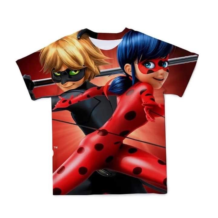 Miraculous lady bug tshirt 